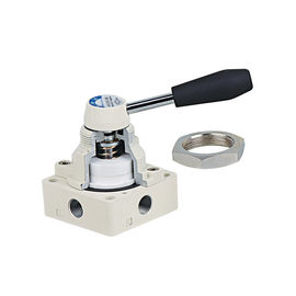 품질  4HV Manual Pneumatic Control Valves , NBR Seal / TC Seal Pneumatic Lever Valve With Nut 공장