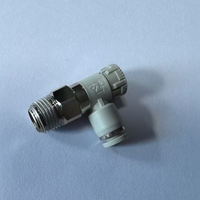 편리한 Pneumatic Tube Fittings 눌러 연결하고 NPT 스레드