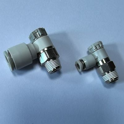 파란색 공기 튜브 피팅 최대 압력 100 PSI 색상 파란색 최대 압력 10.20Kgf/cm2