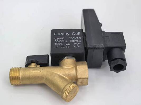 방향 제어 밸브 230VAC 20W 자동화 장비 장기 안정성